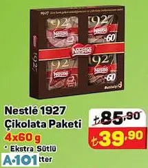 NESTLE 1927 ÇİKOLATA PAKETİ